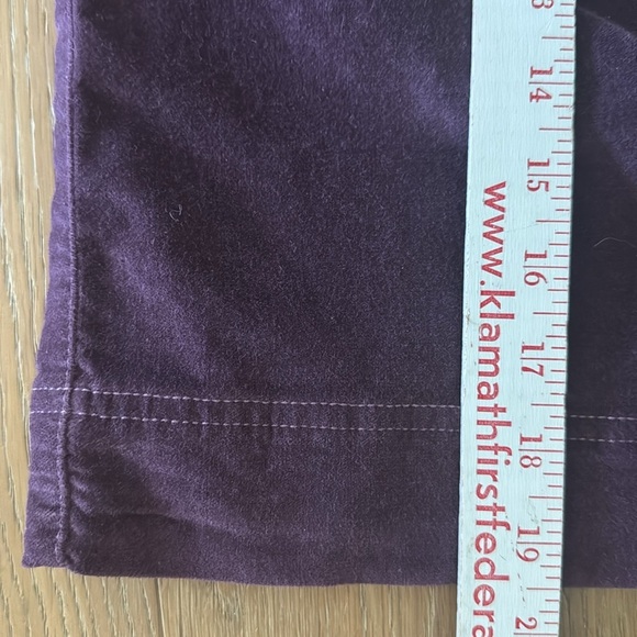 Athleta Roseville Brushed Velvet Cotton Skirt Womens 10 A-Line Soft Stretch - Picture 11 of 11